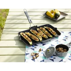 Staub Grillpan Met Schenktuit 34 X 21 Cm, Zwart -Kook Warm Verkoopwinkel 000017175