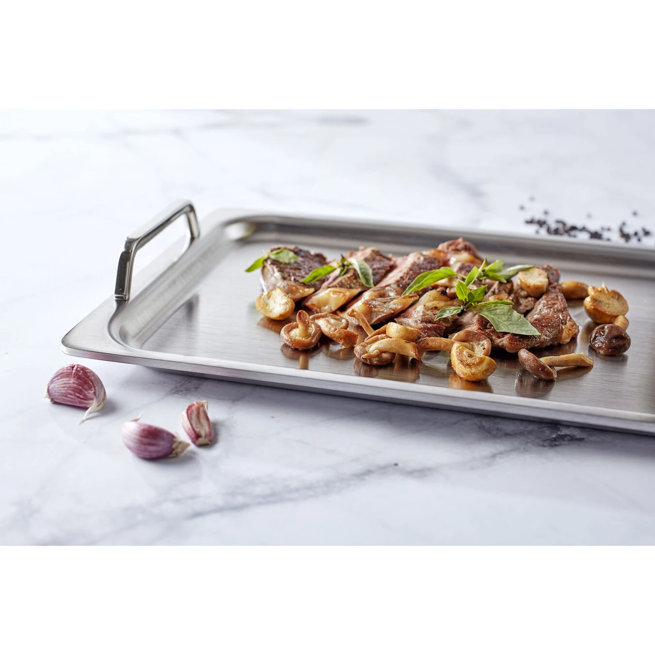 Demeyere Teppanyaki/plancha 39 Cm 4 Demeyere Teppanyaki/plancha 39 Cm - Afbeelding 2