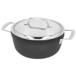Demeyere Kookpan Met Deksel Duraslide Titanium 24 Cm / 4,25 L -Kook Warm Verkoopwinkel 000023522