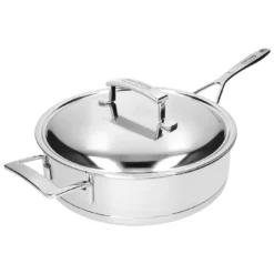 Demeyere Sauteerpan Met Dubbelwandig Deksel 28 Cm / 4,75 L 11 Demeyere Sauteerpan Met Dubbelwandig Deksel 28 Cm / 4,75 L -Kook Warm Verkoopwinkel 000023525