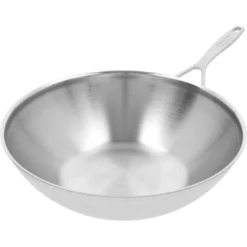Demeyere Wok Vlakke Bodem 30 Cm -Kook Warm Verkoopwinkel 000023867