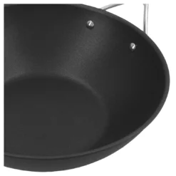 Demeyere Wok Vlakke Bodem Duraslide Titanium 30 Cm 11 Demeyere Wok Vlakke Bodem Duraslide Titanium 30 Cm -Kook Warm Verkoopwinkel 000023934