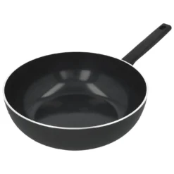 Demeyere Wok Vlakke Bodem Ceraforce 28 Cm -Kook Warm Verkoopwinkel 000024433