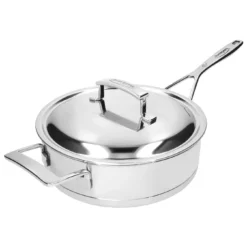 Demeyere Sauteerpan Met Dubbelwandig Deksel 24 Cm / 2,8 L -Kook Warm Verkoopwinkel 000024496