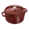 Staub Gietijzeren Braadpan 24 Cm / 3,8 L, Rond, Grenadine Rood -Kook Warm Verkoopwinkel 1003975 3