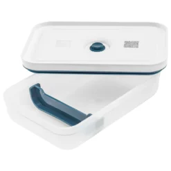 Zwilling Vacuüm Brooddoos L Plat, Kunststof, Semitransparan-La-Mer Blauw -Kook Warm Verkoopwinkel 1010436 5