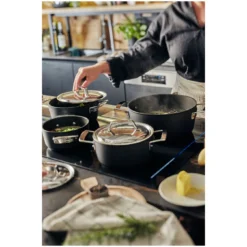 Demeyere Potten- En Pannenset, 4-delig -Kook Warm Verkoopwinkel 2022.09 DM 5412191133040 Alu Pro 5 kookset 4 delig 2086