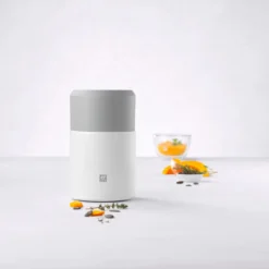 Zwilling Bewaarpot, 700 Ml, Roestvrij Staal, Wit-Grijs -Kook Warm Verkoopwinkel 262590b K2 front foodjar weiss 0002