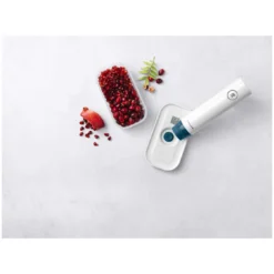 Zwilling Vacuümdoos S, Kunststof, Semitransparan-La-Mer Blauw -Kook Warm Verkoopwinkel 272663 ZWI BOX Plastik S Top I1 0002