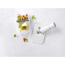 Zwilling Vacuüm Brooddoos L, Kunststof, Semitransparant-Grijs -Kook Warm Verkoopwinkel 272683 ZWI LunchBox L Plastik TOP G6 0002