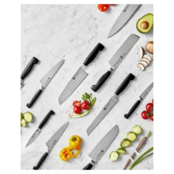 Zwilling Santoku 18 Cm -Kook Warm Verkoopwinkel 31070 103 31119 183 31093 143 31099 173 31076 203 31071 203 LS 03
