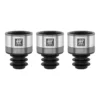 Zwilling Vacuüm Wijnstopperset, 3-delig, Grijs 1 Zwilling Vacuüm Wijnstopperset, 3-delig, Grijs -Kook Warm Verkoopwinkel 36802 003 1