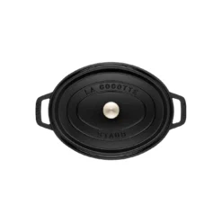 Staub Gietijzeren Braadpan 37 Cm / 8 L, Ovaal, Zwart 11 Staub Gietijzeren Braadpan 37 Cm / 8 L, Ovaal, Zwart -Kook Warm Verkoopwinkel 40500 231 0 3 4