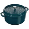 Staub Gietijzeren Braadpan 28 Cm / 6,75 L, Rond, La-mer 2 Staub Gietijzeren Braadpan 28 Cm / 6,75 L, Rond, La-mer -Kook Warm Verkoopwinkel 40501 115 0 1