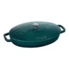 Staub Ovenschaal Met Deksel 33 Cm, Ovaal, La-mer -Kook Warm Verkoopwinkel 40501 125 0 1