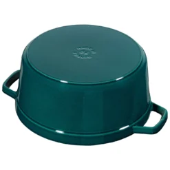 Staub Gietijzeren Braadpan 28 Cm / 6,75 L, Rond, La-mer -Kook Warm Verkoopwinkel 40501115 4