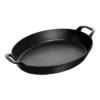 Staub Ovenschaal 37 Cm, Ovaal, Zwart 1 Staub Ovenschaal 37 Cm, Ovaal, Zwart -Kook Warm Verkoopwinkel 40508 283 0 1
