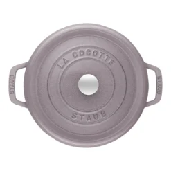 Staub Gietijzeren Braadpan 26 Cm / 5,25 L, Rond, Kersenbloesem -Kook Warm Verkoopwinkel 40508 859 0 000000648 1