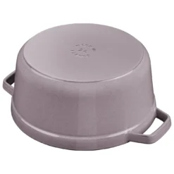 Staub Gietijzeren Braadpan 24 Cm / 3,8 L, Rond, Kersenbloesem -Kook Warm Verkoopwinkel 40508 859 0 000000649