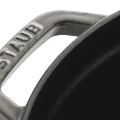 Staub Gietijzeren Braadpan 20 Cm / 2,2 L, Rond, Grafietgrijs 8 Staub Gietijzeren Braadpan 20 Cm / 2,2 L, Rond, Grafietgrijs -Kook Warm Verkoopwinkel 40509 304 0 3