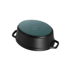 Staub Gietijzeren Braadpan 37 Cm / 8 L, Ovaal, Zwart 9 Staub Gietijzeren Braadpan 37 Cm / 8 L, Ovaal, Zwart -Kook Warm Verkoopwinkel 40509 315 0 5 4