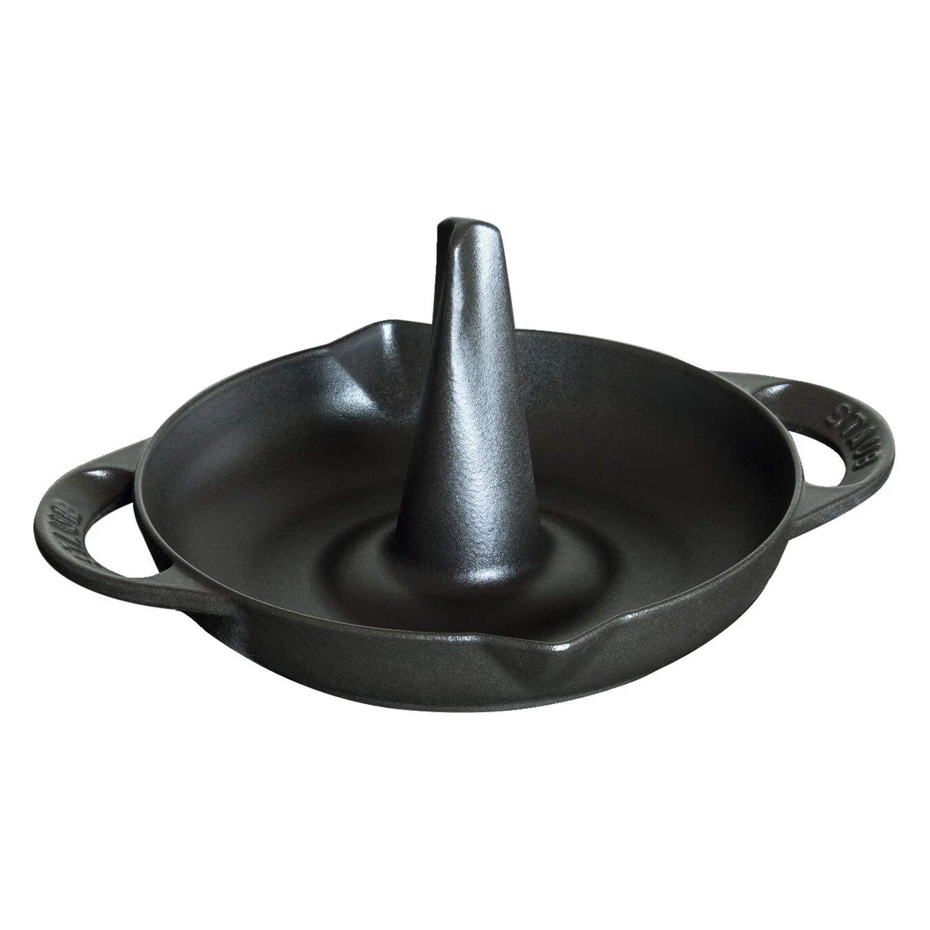 Staub Kippenbrader 24 Cm, Zwart 4 Staub Kippenbrader 24 Cm, Zwart - Afbeelding 2