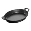 Staub Ovenschaal 32 Cm, Ovaal, Zwart -Kook Warm Verkoopwinkel 40509 342 0 1
