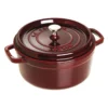Staub Gietijzeren Braadpan 26 Cm / 5,25 L, Rond, Grenadine Rood -Kook Warm Verkoopwinkel 40509 357 0 1