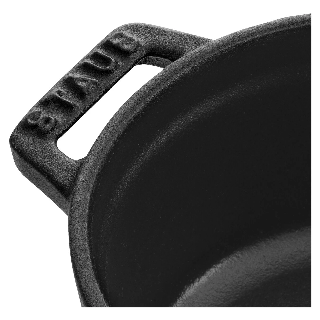 Staub Gietijzeren Braadpan 12 Cm / 400 Ml, Rond, Zwart 4 Staub Gietijzeren Braadpan 12 Cm / 400 Ml, Rond, Zwart - Afbeelding 2