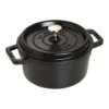 Staub Gietijzeren Braadpan 20 Cm / 2,2 L, Rond, Zwart -Kook Warm Verkoopwinkel 40509 487 0 1