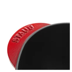 Staub Gietijzeren Braadpan 20 Cm / 1,75 L, Hart, Kersenrood -Kook Warm Verkoopwinkel 40509 798 0 3