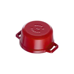 Staub Mini Braadpan 10 Cm / 250 Ml, Rond, Kersenrood -Kook Warm Verkoopwinkel 40509 799 0 4