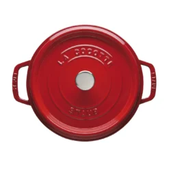 Staub Gietijzeren Braadpan 28 Cm / 6,75 L, Rond, Kersenrood 9 Staub Gietijzeren Braadpan 28 Cm / 6,75 L, Rond, Kersenrood -Kook Warm Verkoopwinkel 40509 835 0 3 1