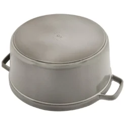 Staub Gietijzeren Braadpan 30 Cm / 8,4 L, Rond, Grafietgrijs 11 Staub Gietijzeren Braadpan 30 Cm / 8,4 L, Rond, Grafietgrijs -Kook Warm Verkoopwinkel 40509 862 0 000000885