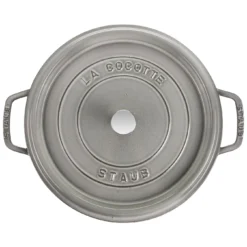 Staub Gietijzeren Braadpan 30 Cm / 8,4 L, Rond, Grafietgrijs 10 Staub Gietijzeren Braadpan 30 Cm / 8,4 L, Rond, Grafietgrijs -Kook Warm Verkoopwinkel 40509 862 0 000000887