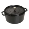 Staub Gietijzeren Braadpan 30 Cm / 8,4 L, Rond, Zwart -Kook Warm Verkoopwinkel 40509 863 0 1