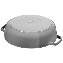 Staub Sauteerpan Chistera 24 Cm / 2,5 L, Grafietgrijs -Kook Warm Verkoopwinkel 40511 471 0 4