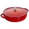 Staub Sauteerpan Chistera 28 Cm / 3,7 L, Kersenrood -Kook Warm Verkoopwinkel 40511 474 0 1