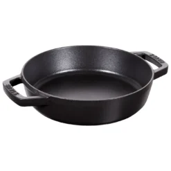 Staub Koekenpan Met 2 Handgrepen 20 Cm, Zwart