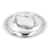 Demeyere Deksel 16 Cm, 18/10 Roestvrij Staal -Kook Warm Verkoopwinkel 40850 150 0 01