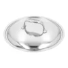 Demeyere Deksel 22 Cm, 18/10 Roestvrij Staal -Kook Warm Verkoopwinkel 40850 153 0 01