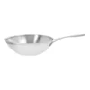 Demeyere Wok Vlakke Bodem 30 Cm 2 Demeyere Wok Vlakke Bodem 30 Cm -Kook Warm Verkoopwinkel 40850 880 0 01