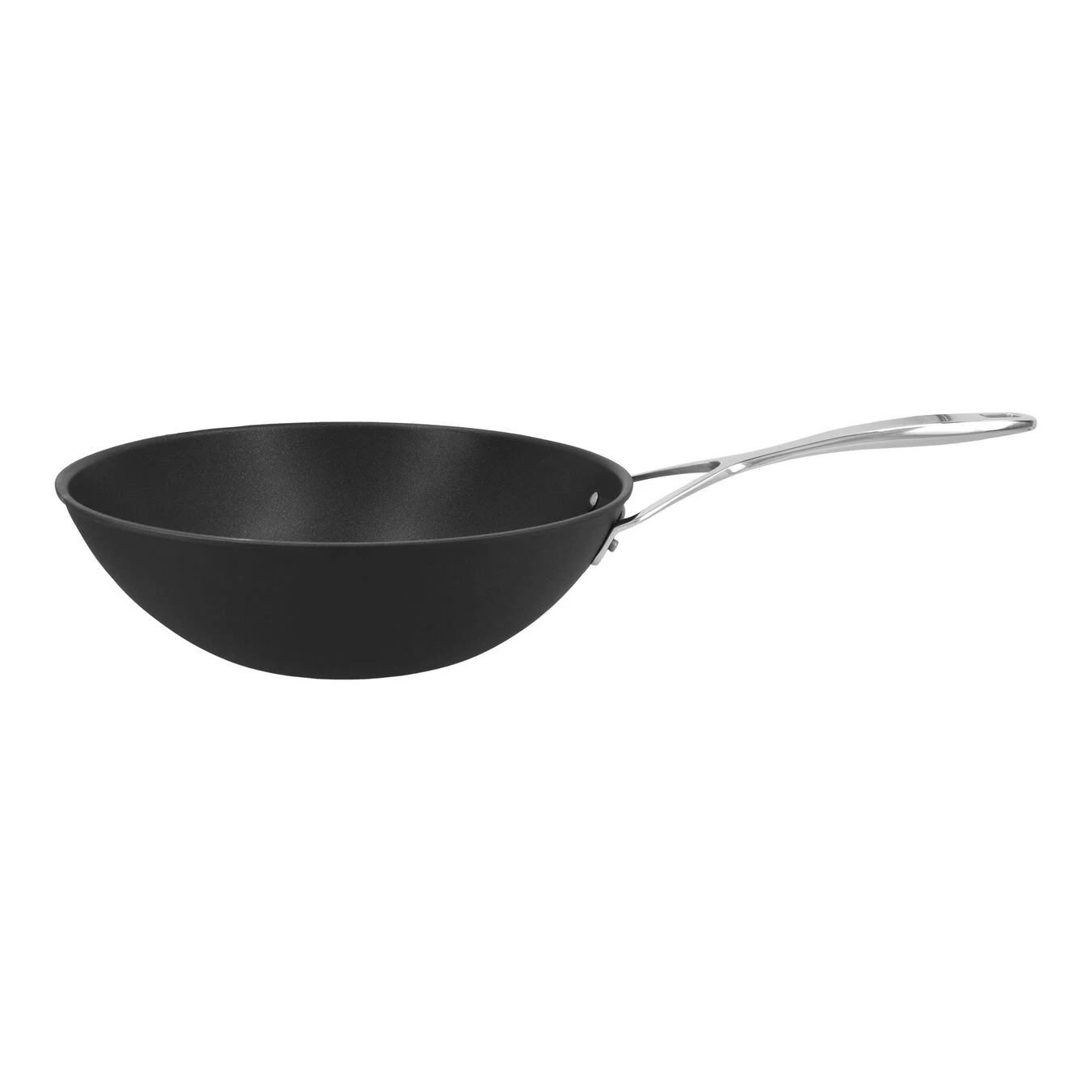 Demeyere Wok Vlakke Bodem Duraslide Titanium 30 Cm 3 Demeyere Wok Vlakke Bodem Duraslide Titanium 30 Cm