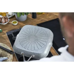 Ballarini Grillpan Granitium Titanium Extreme 28 X 28 Cm -Kook Warm Verkoopwinkel 424421885