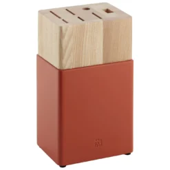 Zwilling Messenblok, 8-delig, Essenhout -Kook Warm Verkoopwinkel 53030 200 1 1