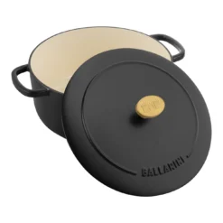 Ballarini Gietijzeren Braadpan 20 Cm / 2,5 L, Rond, Zwart -Kook Warm Verkoopwinkel 75003 539 0 000001067