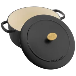 Ballarini Gietijzeren Braadpan 26 Cm / 5,5 L, Rond, Zwart -Kook Warm Verkoopwinkel 75003 542 0 000001179