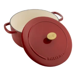 Ballarini Gietijzeren Braadpan 20 Cm / 2,5 L, Rond, Rood -Kook Warm Verkoopwinkel 75003 560 0 000001070
