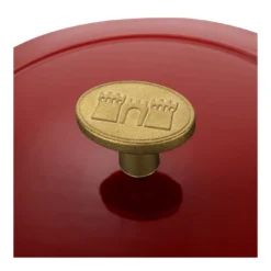 Ballarini Gietijzeren Braadpan 20 Cm / 2,5 L, Rond, Rood -Kook Warm Verkoopwinkel 75003 560 0 000001078