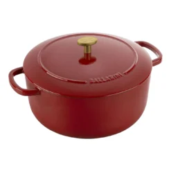 Ballarini Gietijzeren Braadpan 24 Cm / 4 L, Rond, Rood